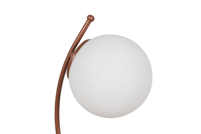 Opviq Yay - 5013 Lámpara de Mesa Blanco y Cobre